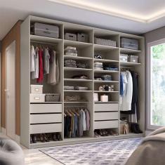 guarda-roupa closet sion 6 gv bege