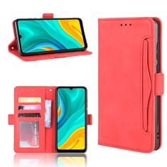 Capa com compartimento para cartão para Huawei Enjoy 10e, capa flip carteira com suporte de couro para Huawei Enjoy 10e, capa magnética retrô para celular, capa carteira com compartimentos para