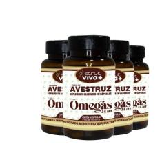 4x oleo de avestruz strut original omega 3 6 7 9 hf suplements - Genui