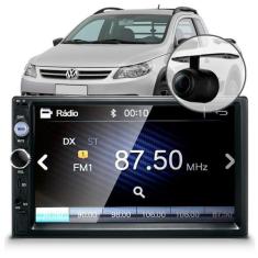 Central Multimídia Saveiro Mp5 Gv G5 Preta Camera Espelhamento