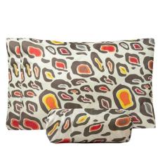 Jogo De Lençol Queen Bouti Basic Estampado 180 Fios 3 Peças - Maxi Onça