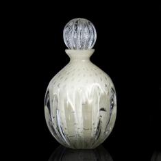 Garrafa Em Cristal Murano Pérola - São Marcos