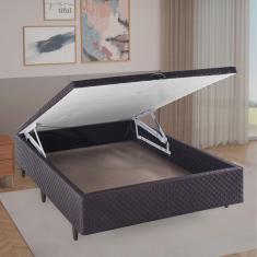 Base Box Baú Casal 138x188x35cm Merida