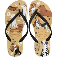 Chinelo de Dedo Havaianas Slim Pets Feminino