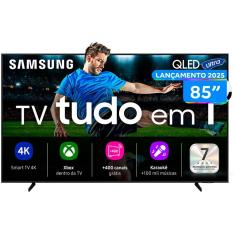 Smart TV 85" Samsung Ultra 4K QLED QN85Q7FAAGXZD Tizen Q4 AI 3 HDMI