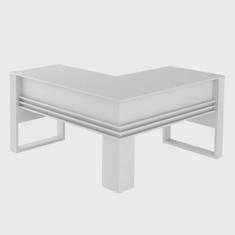 Mesa para Escritório Angular ME4145 Tecnomobili, Branco
