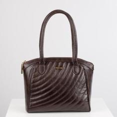 Bolsa de couro com matelassê Rebeca-Feminino