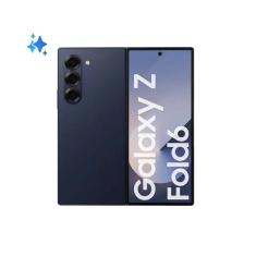 Smartphone Samsung Galaxy Z Fold6 512GB 5G 12GB RAM Câmera Tripla Traseira 50+12+10MP Selfie 10+4MP  Tela 7.6" Azul