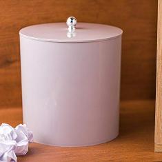 Lixeira para Escritório Cinza 20 x 20cm