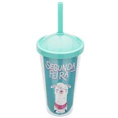 COPO COM CANUDO MIMO LHAMA