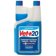 Desinfetante Concentrado Bactericida Vet+20 Lavanda 1L