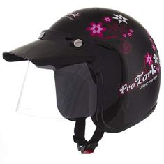 Pro Tork Capacete Liberty Compact For Girls 56 Preto