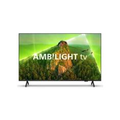 Smart Tv Philips 50'' 4K Ambilight Google Voz 50Pug7908 Preto Bivolt