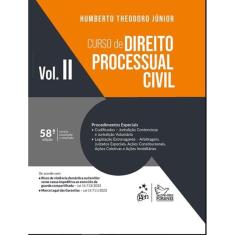 Curso  De Direito Processual Civil Vol. Ii  - 58º Ed