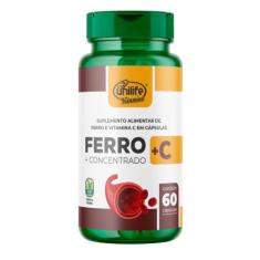 Ferro Com vitamina C 60 Capsulas Unilife