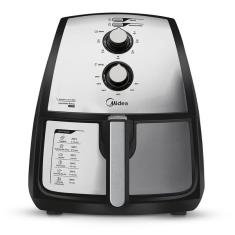 Fritadeira Air Fryer 4l Cor Inox Midea Fxa42 - 220v