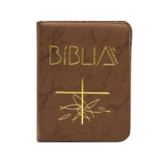 Biblia de Aparecida - Bolso Ziper Flexivel Marrom - EDITORA SANTUARIO