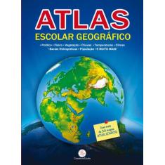 Livro - Atlas escolar geográfico