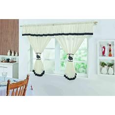 Cortina de Cozinha Angola Guga Tapetes Palha