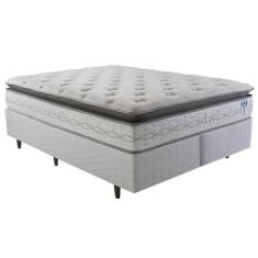 Cama Box Herval Queen Adapt, Molas Ensacadas, 73 x 158 x 198 cm