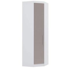 Guarda Roupa de Canto Diagonal Modulado 70cm 1 Porta Alpes Luciane Móv
