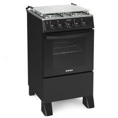 Fogão Itatiaia 4 Bocas Star New Preto Bivolt