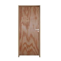 Kit Porta Lisa Mescla 70 X 2.10 Batente 09cm Fechadura Alavanca Externa Lado Esquerdo - Hale