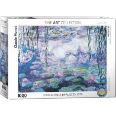 Quebra-Cabeça EuroGraphics - Waterlilies de Claude Monet (1000 Peças)