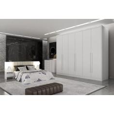 Guarda Roupa Casal 6 Portas 8 Gav - Maldivas Novo Horizonte - Móveis N