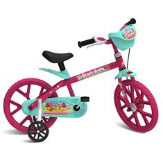 Brinquedos Bandeirante - Bicicleta Aro 14 Sweet Game