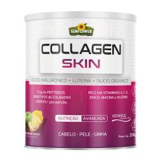 Colágeno Verisol Hidrolisado com Ácido Hialurônico + Luteína + Silício Orgânico - Collagen Skin Sunflower
