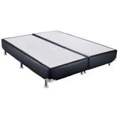 Cama Box Casal Bipartido Corino(1.38X1.88)