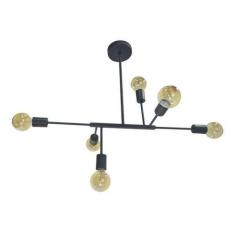 Lustre Vela Retangular Bivolt Roy Jd Molina