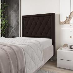 Cabeceira Centaurus 90 / Suede Marrom  - ARADECOR