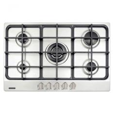 Cooktop A Gás Tramontina New Penta 5gx Tri He 75 Aço Inox