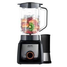 Liquidificador Mallory Taurus Preto 12 velocidades 1300W, 220V