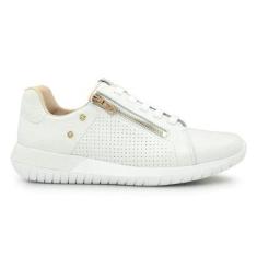 Tênis Usaflex Feminino Elástico com Zíper AH1707-Feminino