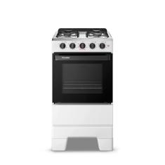 Fogão de Piso Esmaltec 4 Bocas com Acendimento Manual Branco Ideal Pop