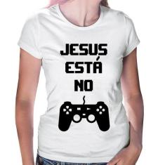 Baby Look Jesus está no controle - Foca na Moda, Branco, G