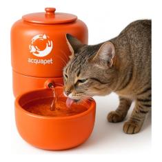 Bebedouro Cães e Gatos AcquaPet Cerâmica 2,5L Bivolt Q