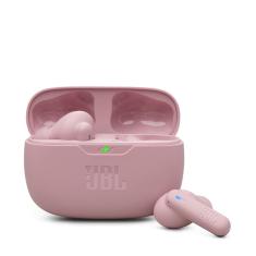 Fone de Ouvido JBL Wave Beam Buds 2 Pure Bass Bluetooth com Cancelamento de Ruído e Smart Ambient - Rosa