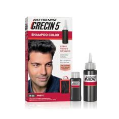 Grecin Shampoo Tonalizante 5 Preto 60Ml