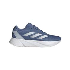 adidas Tênis de corrida feminino Duramo SL, azul careca/branco/cinza, 37, Azul careca/branco/cinza traço, 36