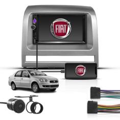 Kit Multimídia Mp5 2 Din 7" Bt Universal Espelha Fiat Siena - First Op