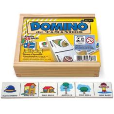 Brinquedo Dominó Tamanhos 28 Peças - jottplay