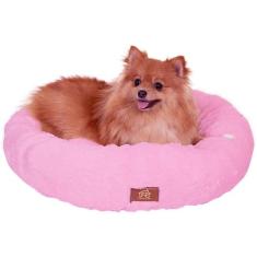 Cama Pet Macia Aconchegante Pelúcia Quente Antifriagem para Cachorros 