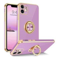 Capa Capinha Compatível Com iPhone Anel Suporte Magnético - Genérica, 