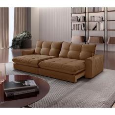 Sofá Firenze Veludo 02 Módulos De 90cm B25cm Meu Sofá Online B016 Veludo Marrom