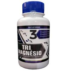 Tri Magnesio Malato Citrato E Bisglicitato 60 Cápsulas 500Mg - Natufor