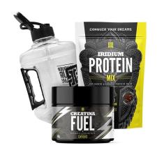 Kit Whey Protein Mix + Creatina Monohidratada Fuel 150g + Galão 1,5L-Unissex